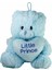 PABA501532-25 Peluş Kalpli Ayı 25 cm -Vardem 1 Adet 1