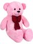 Büyük Boy Peluş Ayı - 120 cm, Yumuşak ve Papyonlu 1 Adet 3