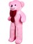 Büyük Boy Peluş Ayı - 120 cm, Yumuşak ve Papyonlu 1 Adet 4