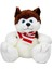 1030 Oturan Husky Atkılı Köpek 30 cm 1 Adet 1
