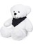 Fularlı Peluş Beyaz Ayıcık – 65 cm, Çocuklar ve Yetişkinler Için Ideal 1 Adet 3