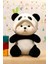 Kapüşonlu Sevimli Peluş Panda - Panda Figürlü Peluş Oyuncak 1 Adet 1