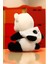 Kapüşonlu Sevimli Peluş Panda - Panda Figürlü Peluş Oyuncak 1 Adet 2