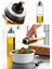 Luxury Damlatmaz Isıya Dayanıklı Silikat Cam Yağlık ve Sirkelik, Yağdanlık 750 ml 1 Adet 2