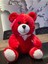 Selaytoys Oturan Ayı 37 cm Kırmızı 1 Adet 1