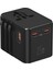 25W Şarj Cihazı ve 1x USB ve 2x Type-C Girişli Universal Seyahat Adaptörü, Priz Dönüştürücü 200'DEN Fazla Ülke ile Uyumlu, Abd, Ingiltere, Aus, Ab 1