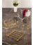 Luxury Gold 3'lü Servis Sunum Seti & Havluluk & Peçetelik & Nihale Paslanmaz 1 Adet 1
