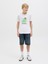 Jack Jones Jjbarbados Tee Ss Crew Neck Jnr Çocuk Beyaz Tshirt 12269841-01 1