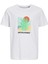 Jack Jones Jjbarbados Tee Ss Crew Neck Jnr Çocuk Beyaz Tshirt 12269841-01 4