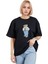 Ayıcık Işlemeli Oversize T-Shirt Bol Salaş Tişört 1