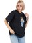Ayıcık Işlemeli Oversize T-Shirt Bol Salaş Tişört 2