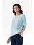 Basic Bisiklet Yaka Oversize Modal Tişört 1