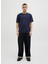 Bisiklet Yaka Lacivert Erkek T-Shirt 12271257_JJJAYCE Tee Ss Crew Neck 1