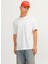 Bisiklet Yaka Beyaz Erkek T-Shirt 12262494_JORFREDERIKSBERG Tee Ss Cr 2
