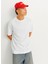 Bisiklet Yaka Beyaz Erkek T-Shirt 12262494_JORFREDERIKSBERG Tee Ss Cr 3