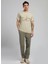 Yuvarlak Yaka Bej Erkek T-Shirt 252 Lcm 242038 Mark Bej 1