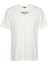 Beyaz Kadın Normal T-Shirt DW0DW21341YBL 1