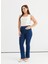 Normal Bel Normal Mavi Kadın Pantolon 25YSL5386-BB 3