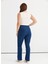 Normal Bel Normal Mavi Kadın Pantolon 25YSL5386-BB 4
