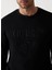 Bisiklet Yaka Siyah Erkek Sweatshırt M5RQ08KCN01JBLK Beau Cn Sweatshırt 3