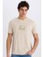 %100 Pamuk Regular Fit Bisiklet Yaka Baskılı Kısa Kollu Tişört E0579AX25SM 1