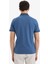 Slim Fit Dar Kesim Polo Yaka Kısa Kollu Dokulu Basic Düz Tişört T5259AZ25SM 4