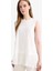 Regular Fit Bisiklet Yaka Basic Düz Kolsuz Tunik F4754AX25SP 1