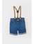 Erkek Bebek Pantolon Askılı Jean Şort C2289A525SM 1