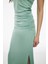 Mint Denias Slim Fit Yüksek Bel Midi Boy Etek 3