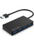 USB 3.0 Dağıtıcı 4 Port Super Speed Veri Hub Adaptörü Notebook Laptop Pc Için Slim 1
