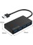 USB 3.0 Dağıtıcı 4 Port Super Speed Veri Hub Adaptörü Notebook Laptop Pc Için Slim 2