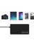 USB 3.0 Dağıtıcı 4 Port Super Speed Veri Hub Adaptörü Notebook Laptop Pc Için Slim 3
