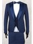 Slim Fit Saten Sivri Yaka-Çift Yırtmaç Parlement Drop 6 Damatlık Smokin - Full Set Yelek, Gömlek, Papyon 1