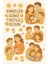 Anneler Günü Stickerları - 3 Sayfa - Anneler Günü Için Tatlı Çıkartmalar 1