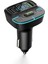 Jops F9 Araç Fm Transmitter 5.3 Bluetooth Araç Kiti USB ve Type-C 18W Hızlı Şarj Çıkışlı Çakmaklık Girişli Siyah 1