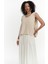 Knitle Rahat Kalıp Triko Bej Crop 2
