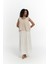 Knitle Rahat Kalıp Triko Bej Crop 4