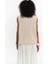 Knitle Rahat Kalıp Triko Bej Crop 5