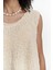 Knitle Rahat Kalıp Triko Bej Crop 8