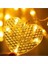 Kalp Perde LED Işık 3m 6 Sıra 12 Adet Gün Işığı 1