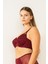 Kadın Dantelli Bordo Toparlayıcı Sütyen 6485 1
