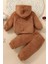 Kız Erkek Bebek ve Çocuk Fermuarlı Peluş Ikili Takım 2