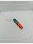 Kalp Şeklinde Çift Başlı Ikisi Bir Arada 5ml+5ml Parfüm Şişesi (Kalpli Turuncu&yeşil) 3