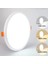 CT-5646B 9W Plus LED Panel Yuvarlak Armatür Soğuk Beyaz 6400K 2