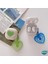 Samsung GalaxyBuds 2 Için Kılıf Süslü Renkli Kalp Desenli Mor [buds 2 ile Uyumlu Kılıf - Mor] 3