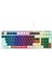 Metrashop Kb-98 Sılent Mavi/beyaz/kırmızı Sessiz Rainbow Q Membrane Oyuncu Klavyesi 1