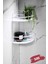 Metrashop Haus Yapışkanlı Ömür Boyu Paslanmaz Kristal Ayarlanabilir Raf Banyo Düzenleyici Şampuanlık Lk-02 Bb 1