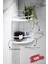 Metrashop Haus Yapışkanlı Ömür Boyu Paslanmaz Kristal Ayarlanabilir Raf Banyo Düzenleyici Şampuanlık Lk-02 Bb 2