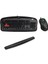 Metrashop Oval Ergopad Klavye Pad+ Mause Bilek Destekli Ergonomik Klavye Mouse Pad Set Dayanıklı Kolay Yazma, Agrı Kesici Nefes Alabilir Sünger Mouse Klavye Pad SET(440X70X20MM 2
