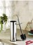 Metrashop Çöp Kovası Wc Fırça Set 3 Lt Krom 3
